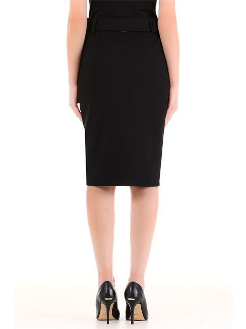 Black skirt with zip and Liu Jo belt Liu Jo | WF1235J1655.22222